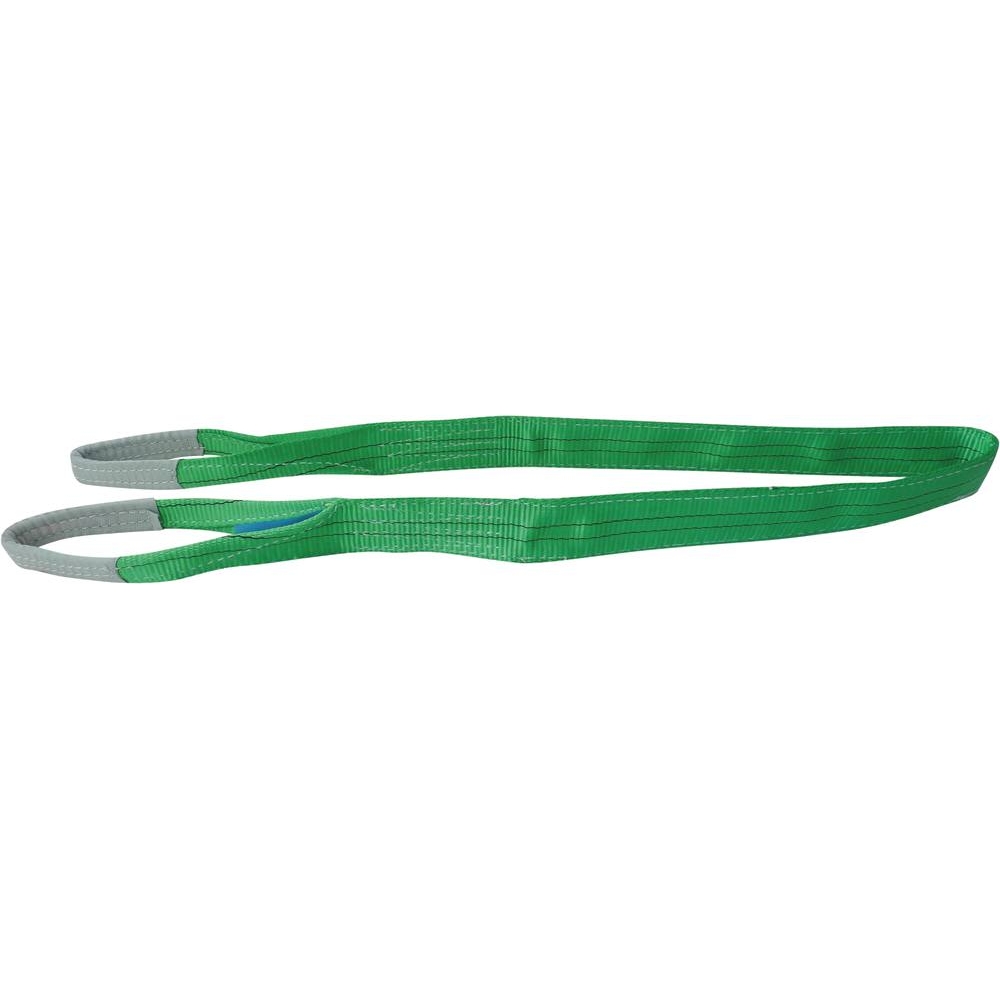Elingue plate avec boucles 60mm 2T 4m vert ARRIMUP - 19404