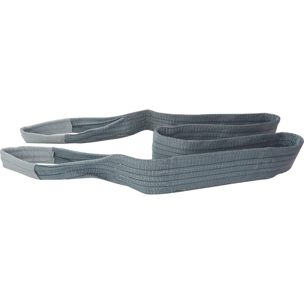 Elingue plate avec boucles 120mm 4T 5m gris ARRIMUP - 19418