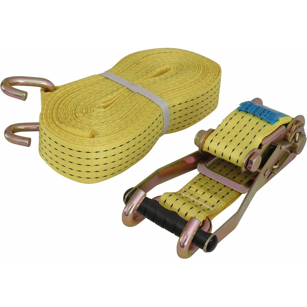 Sangle d'arrimage à cliquet séparé 50mm 7,5T 15m doigts écartés DRAKKAR - 19471