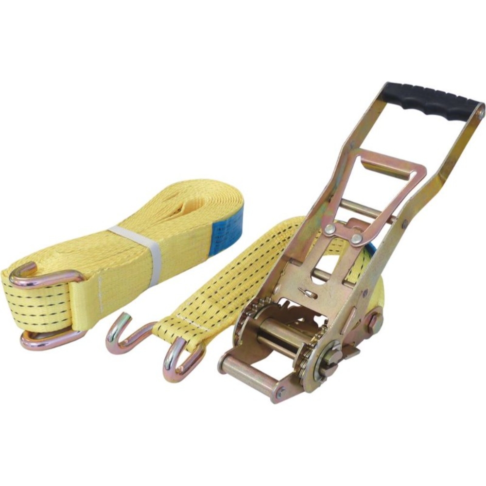Sangle d'arrimage à cliquet séparé inversé 50mm 7,5T 9m doigts écartés - 19474