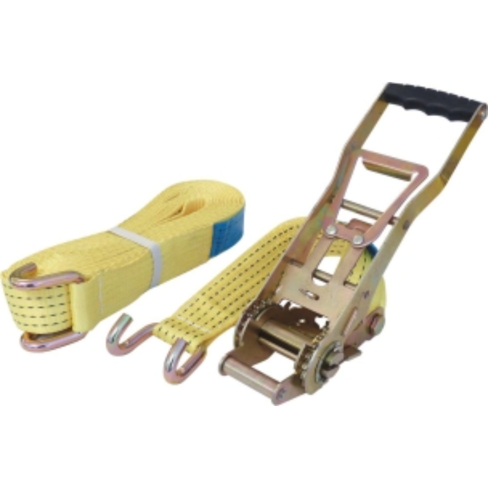 SANGLE D'ARRIMAGE 50MM 5T 12M AVEC CLIQUET INVERSE BORD DE RIVE - ARRIMUP - 19475