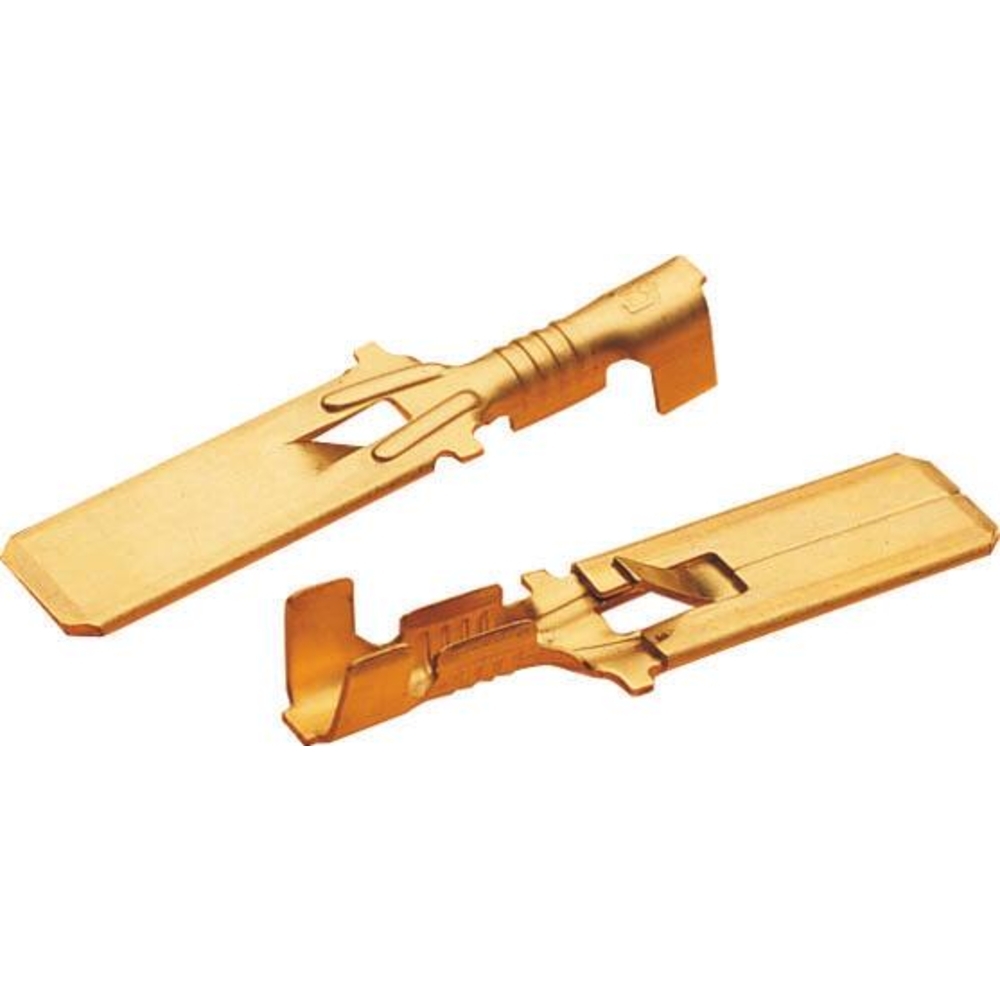 Cosse plate mâle 6,3X0,8mm 0,5 à 1mm² - Lot de 100 - 19543.100