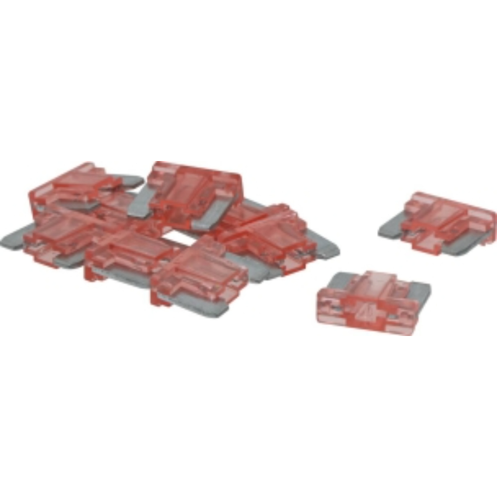 LOT DE 50 FUSIBLES MICRO A LANGUETTES LATERALES 4A ROSE - - SODELEC - 19574