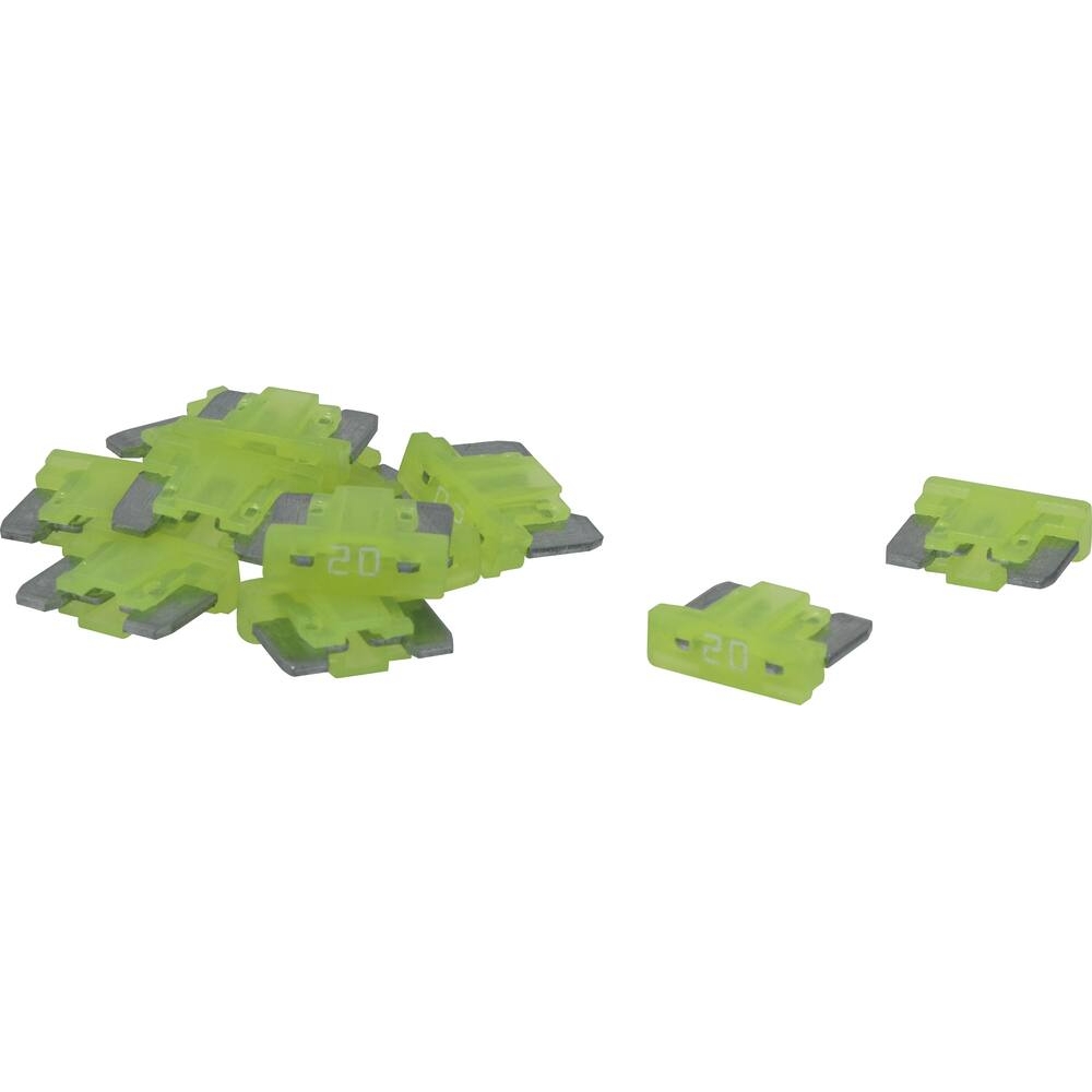 Fusible micro à languette latérale 20A jaune - lot de 50 pcs SODELEC - 19579