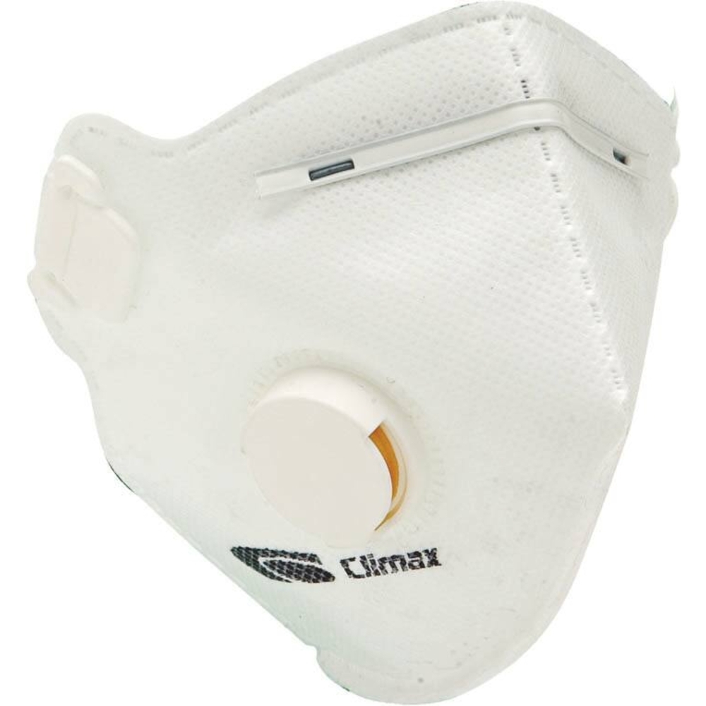 Masques jetables anti-poussière FFP1 avec clapet - lot de 3 pcs - blister - CLIMAX - 19653
