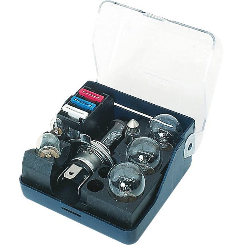 Coffret de secours 24V H4 - 7 ampoules + 3 fusibles NARVA - 20174