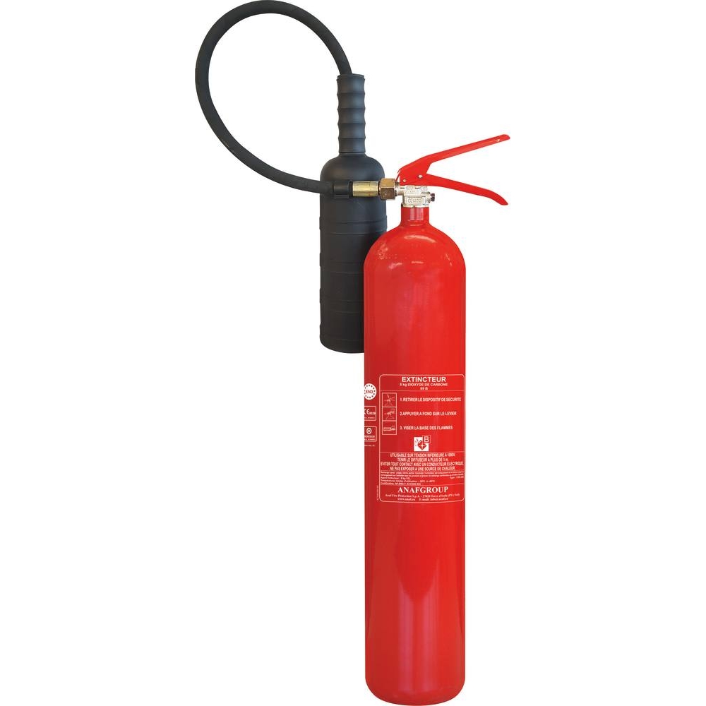 Extincteur à CO²/dioxyde de carbone 5kg ANAF - 20225