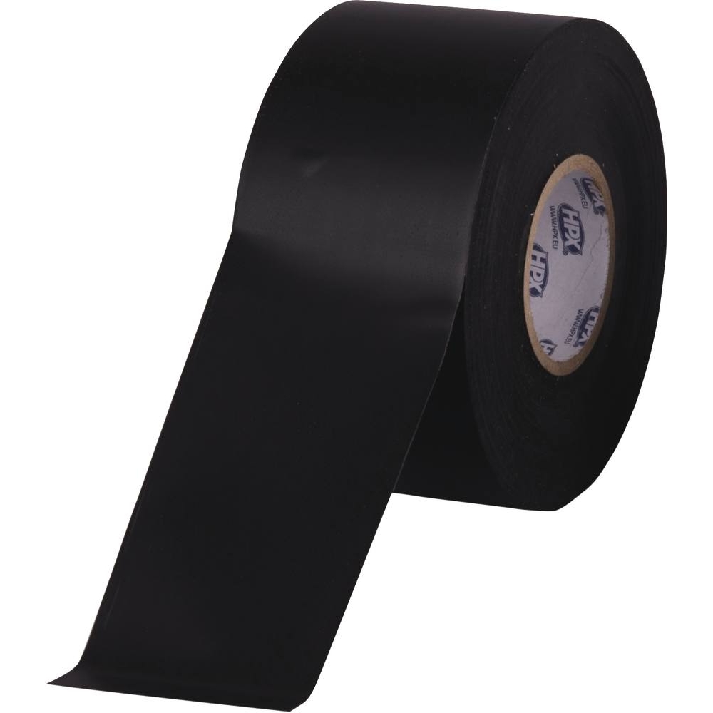 Ruban adhésif isolant PVC noir 50mmx33m HPX - 20356