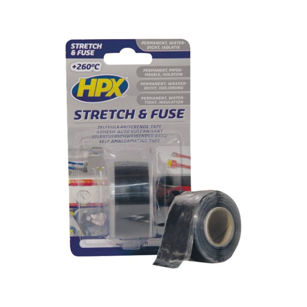 Ruban adhesif isolant noir 25mmx3m HPX - 20370
