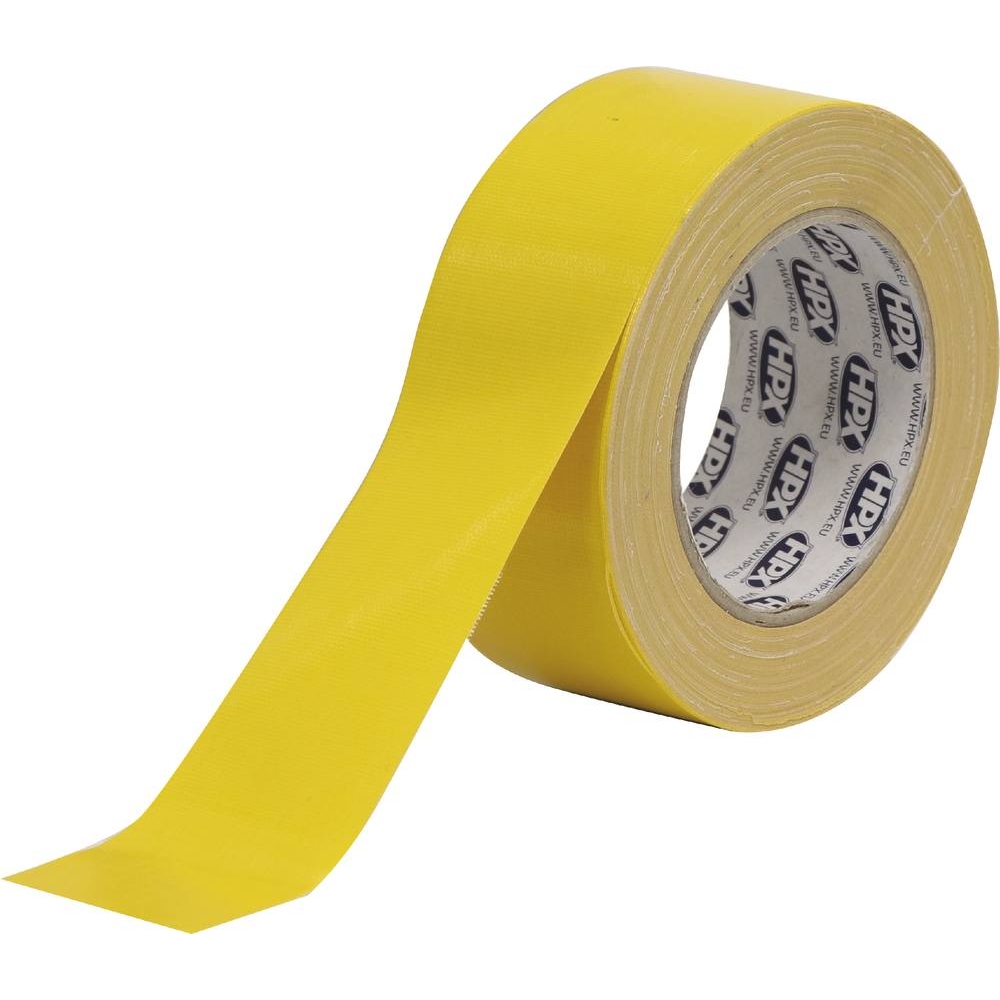 Ruban adhésif/toile américaine jaune 0,30x48mm 25m HPX - 20386