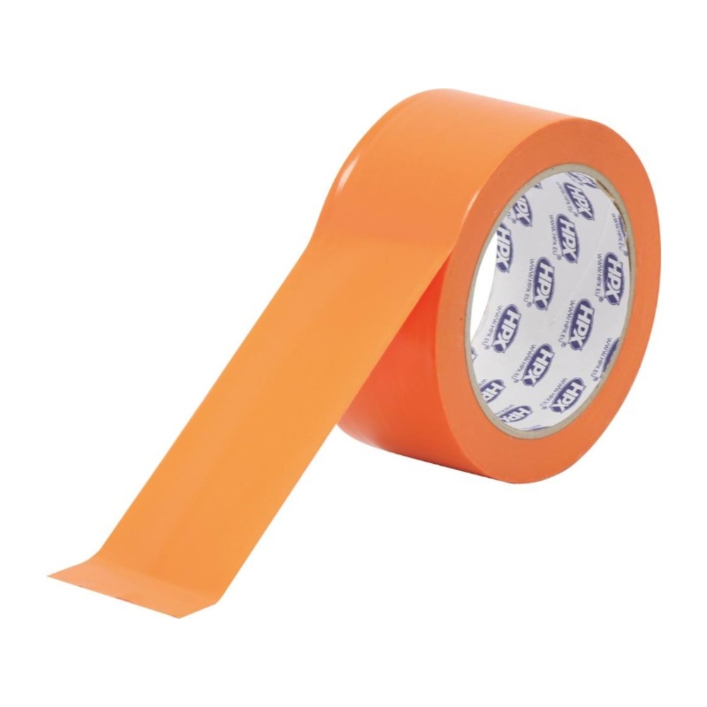 Adhesif pvc par vapeur orange 50mmx33m HPX - 20411