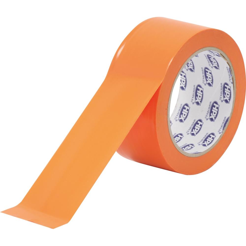 Ruban adhésif PVC premium orange 0,13x50mm 33m HPX - 20411