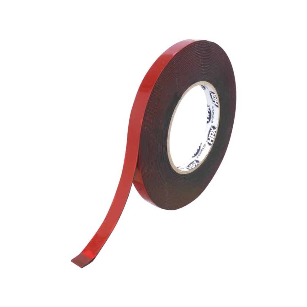 Ruban hsa double face anthracite 12mm 10m HPX - 20476