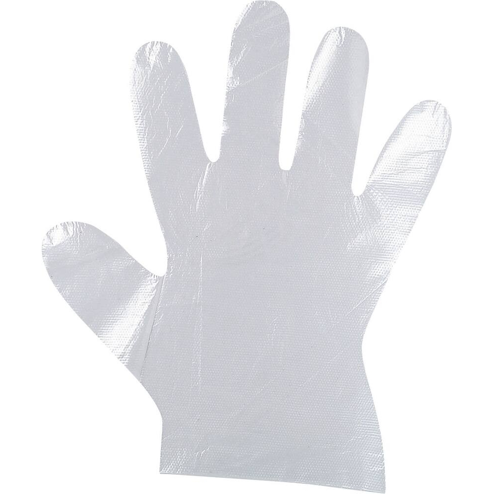 Gants jetables ambidextres 0,12mm transparent - sachet de 100 pièces - Lot de 100 - 21096.100