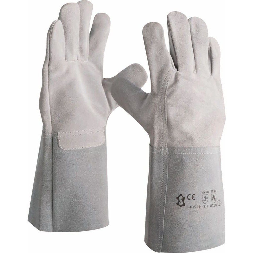 GANT SOUDEUR -GRIS- CROUTE BOVIN - 21100