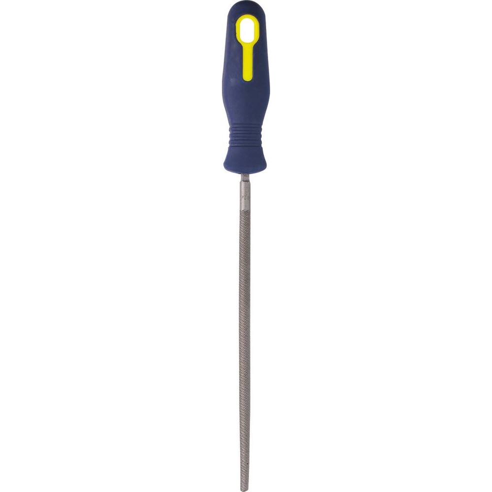Lime ronde avec manche gros grain 8x200mm - carte DRAKKAR TOOLS - 22367