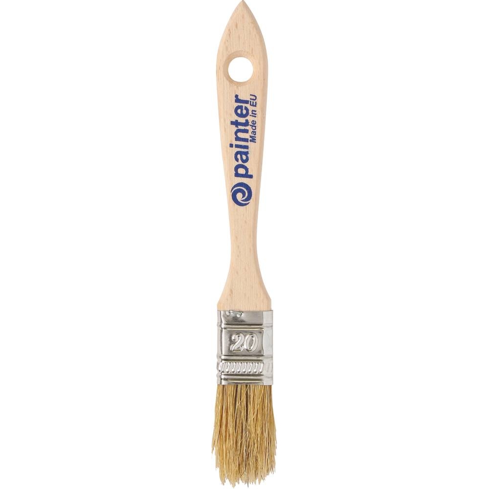 Pinceau queue de morue acrylique à manche bois 20mm DRAKKAR TOOLS - 22500