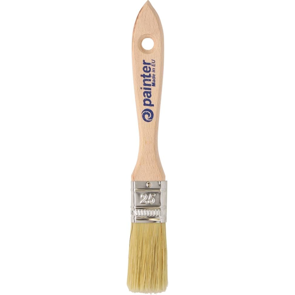 Pinceau queue de morue acrylique à manche bois 25mm DRAKKAR TOOLS - 22501