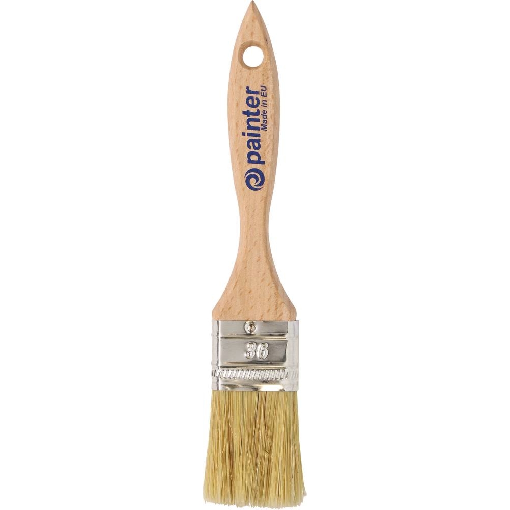Pinceau queue de morue acrylique à manche bois 36mm DRAKKAR TOOLS - 22502