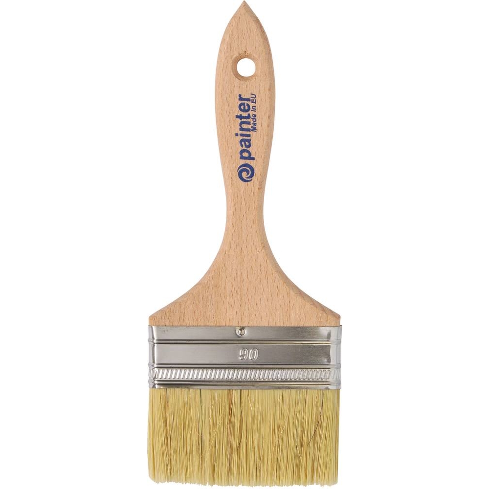 Pinceau queue de morue acrylique à manche bois 90mm DRAKKAR TOOLS - 22506
