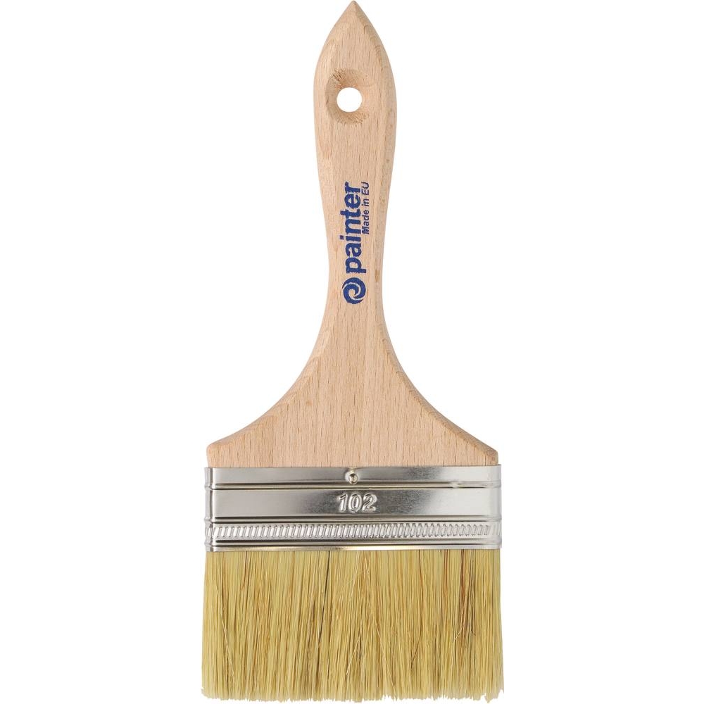 Pinceau queue de morue acrylique à manche bois 102mm DRAKKAR TOOLS - 22507
