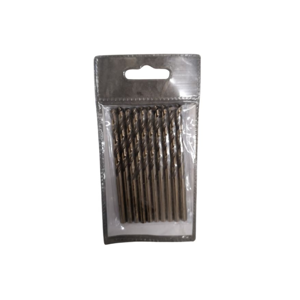 LOT 10 FORET Ø5 COBALT DIN 338 DRAKKAR TOOLS 2326010