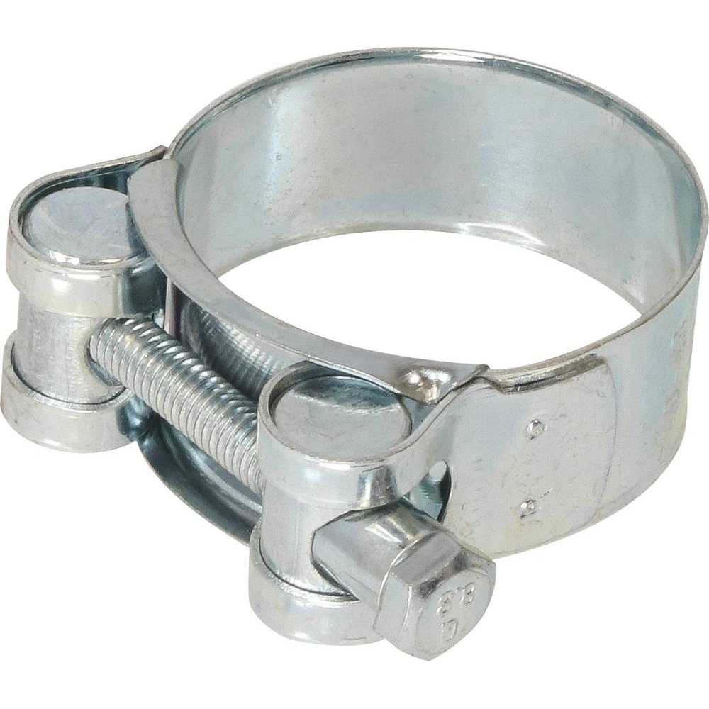 Collier à tourillons acier zingué 20mm de 32 à 35mm - Lot de 200 - KLIPPER - 23300.200