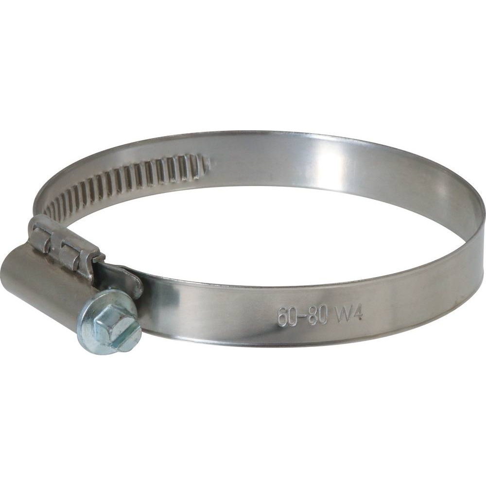 Collier à crémaillère acier inox 12mm de 60 à 80mm KLIPPER - 23457