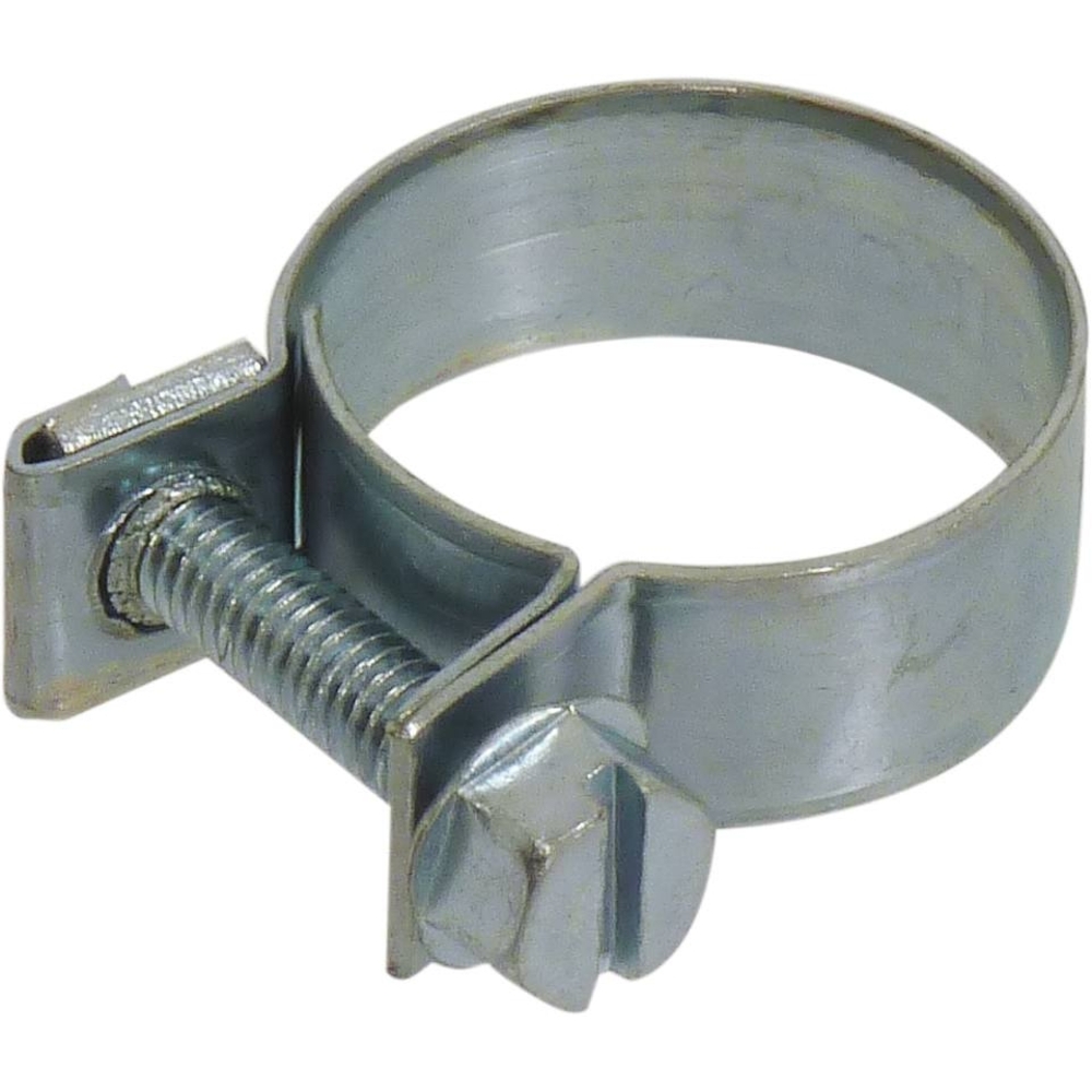 Collier à durite acier zingué 9mm de 12 à 14mm - Lot de 100 - KLIPPER - 23474.100