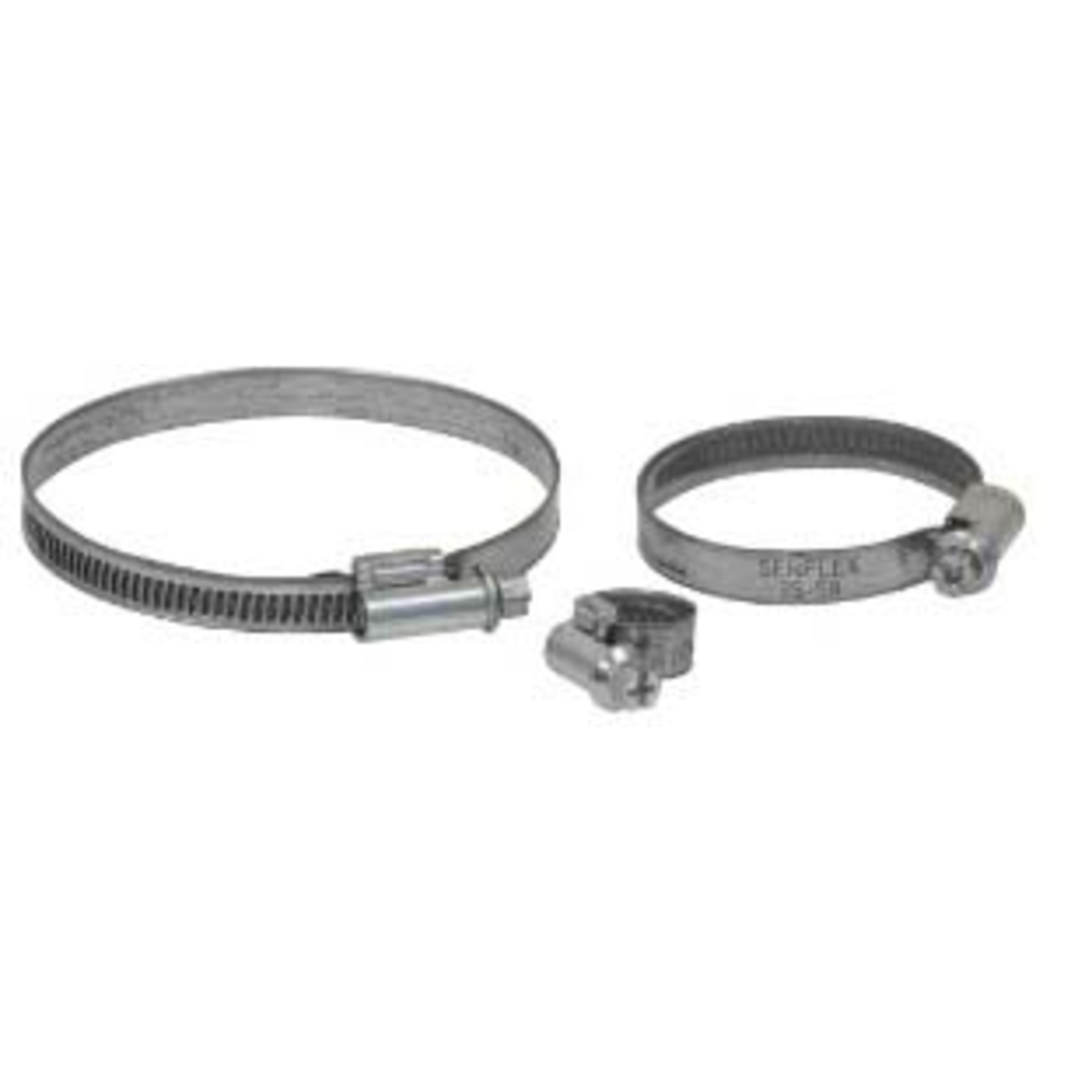 COLLIERS A CREMAILLERE BANDE PLEINE 12MM W1 110-130MM SERFLEX - BOITE DE 25 -2361825