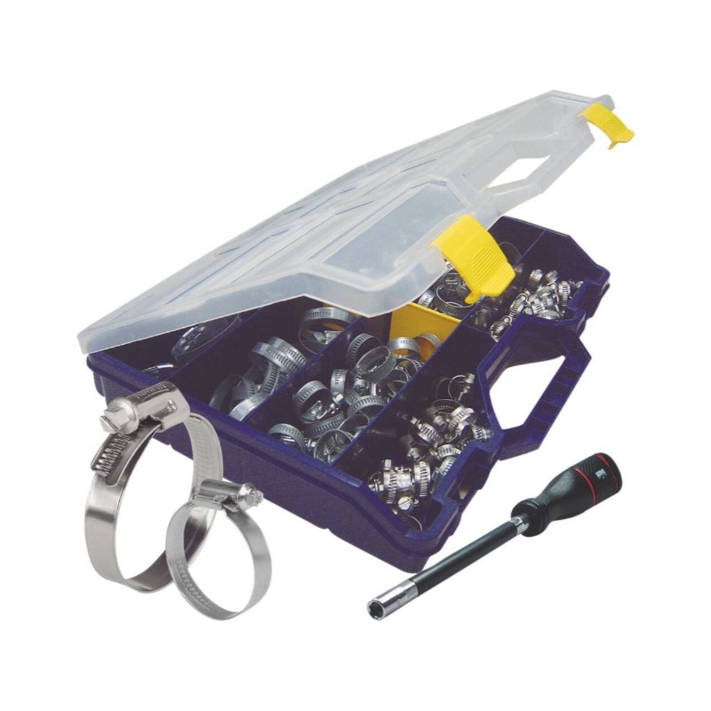 Coffret 70 colliers a cremaillere l7.5 et 9mm SERFLEX - 23730