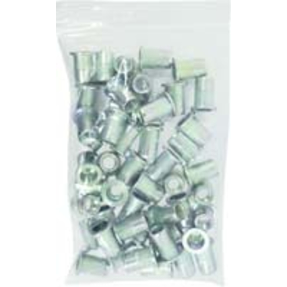 250 ECROUS A SERTIR ACIER M08 OUV.0.5-3.0 -23905250