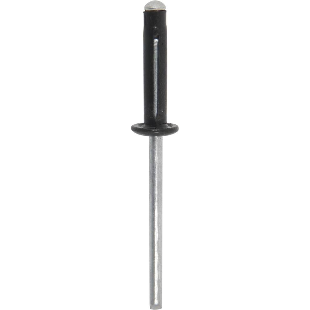 Rivet pétale spécial plaque d'immatriculation noir 4x18mm - 250 - KLIPPER - 23920.250