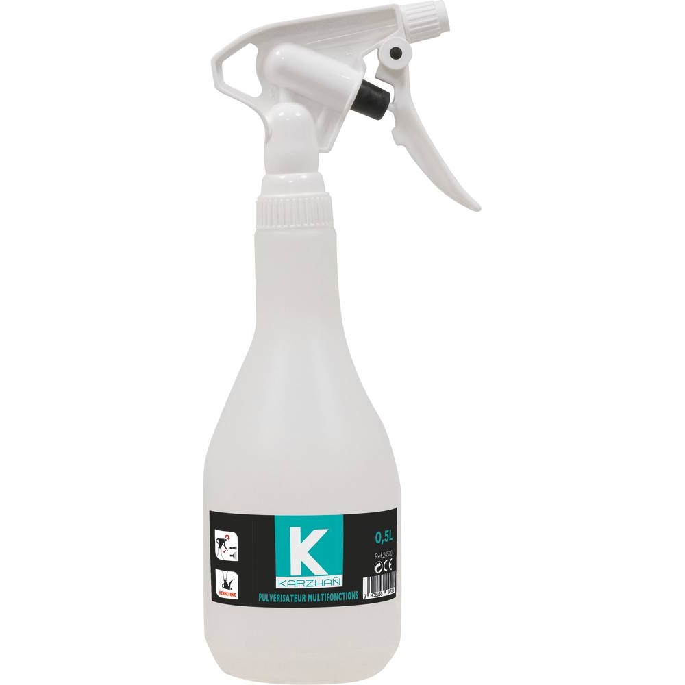 Pulvérisateur à gâchette 530ml translucide KARZHAN - 24520
