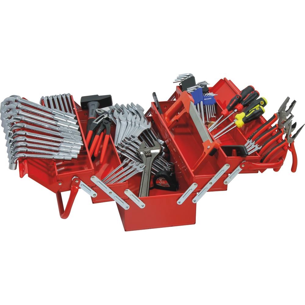 Caisse à outils composée de 89 outils DRAKKAR TOOLS - 25002