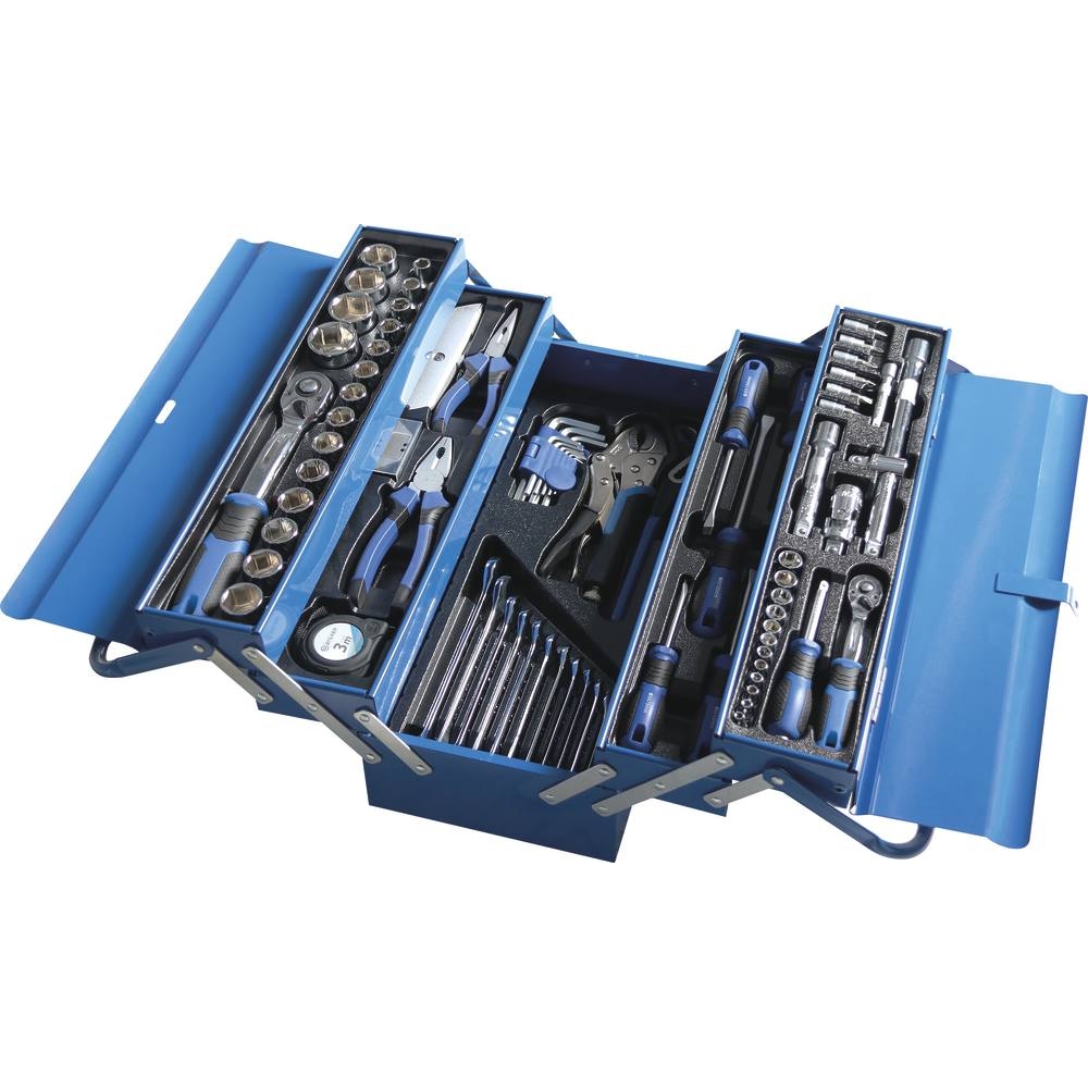 Caisse à outils composée de 85 outils STILKER - 25035