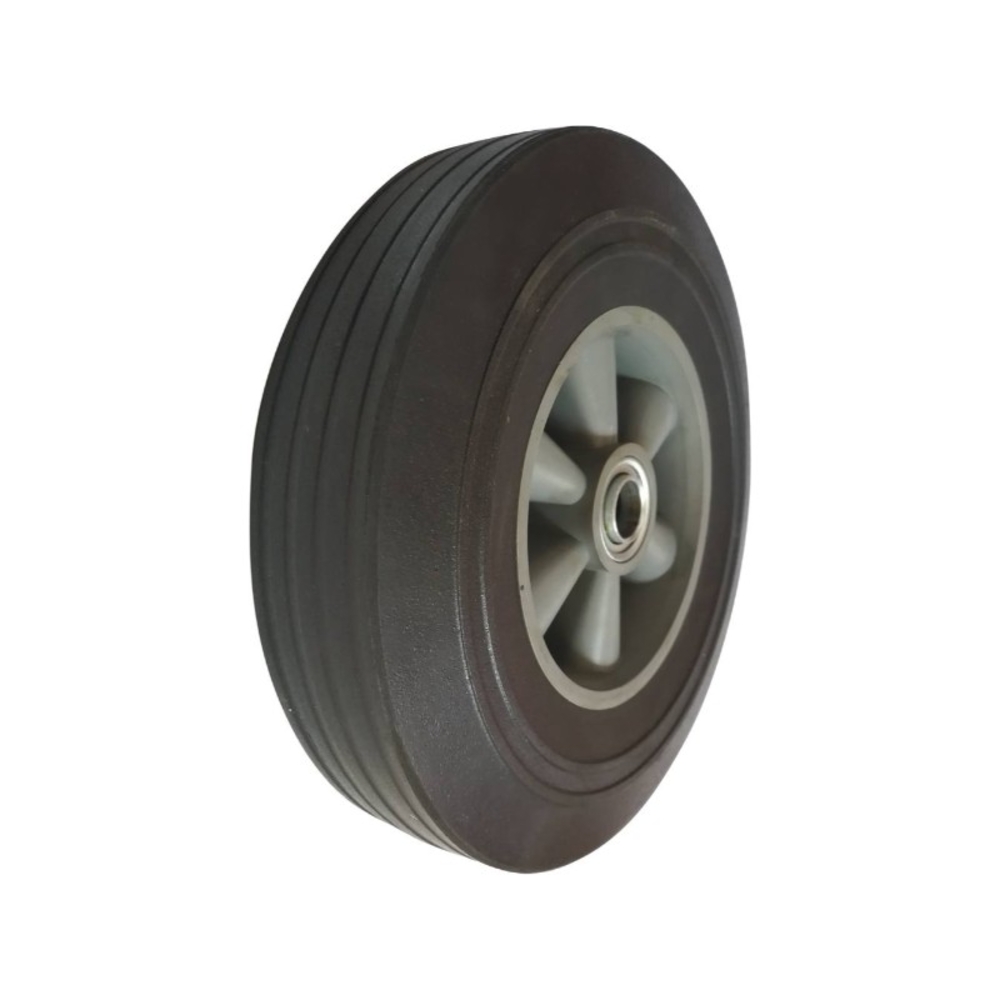 Roue bandage dur avec jante plastique diametre 250x60mm pour diable - 26326