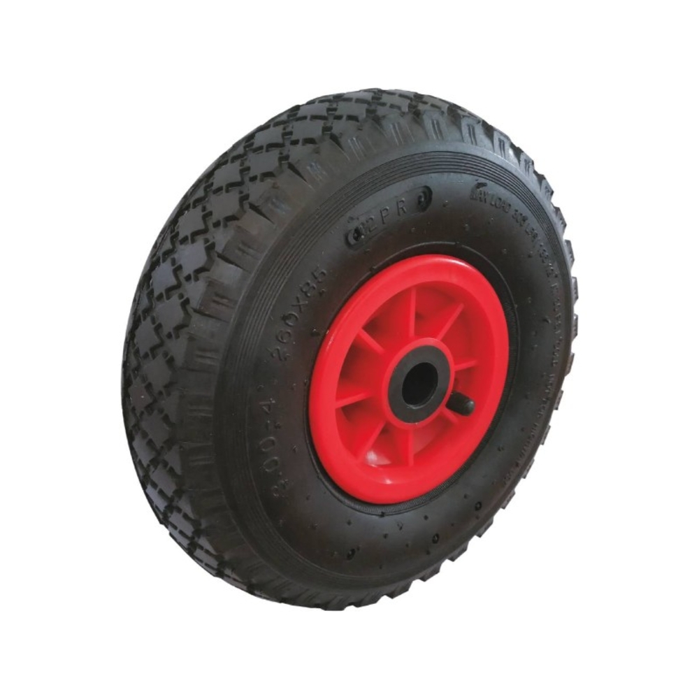 Roue pour diable gonflable jante pvc diametre 260x85mm - 26327
