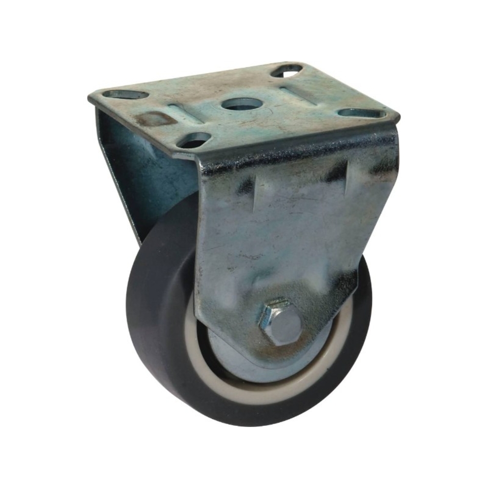 Roulette fixe corps nylon d.50 al lisse 40kg - 26370