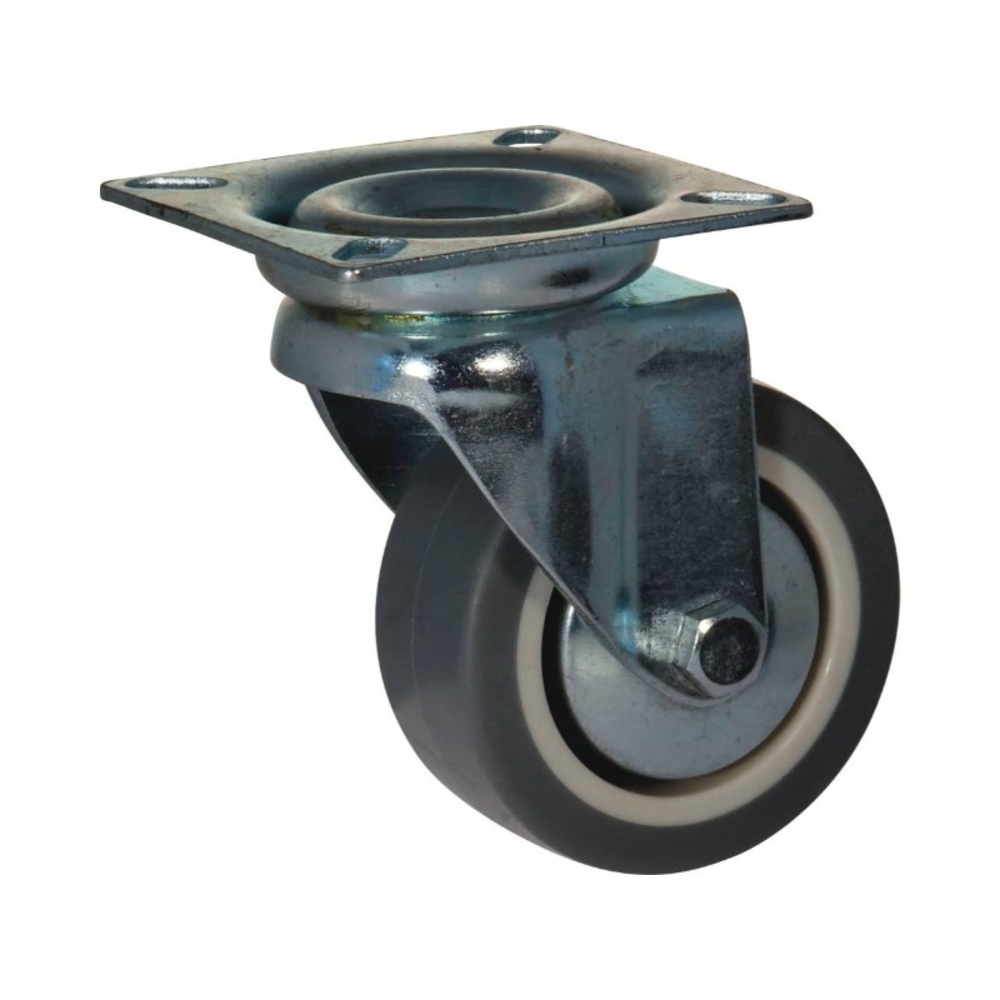 Roulette pivotante corps nylon d.50 al lisse 38kg - 26375