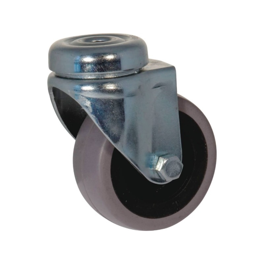 Roulette a oeil pivotante d.100 al lisse 70kg - 26392