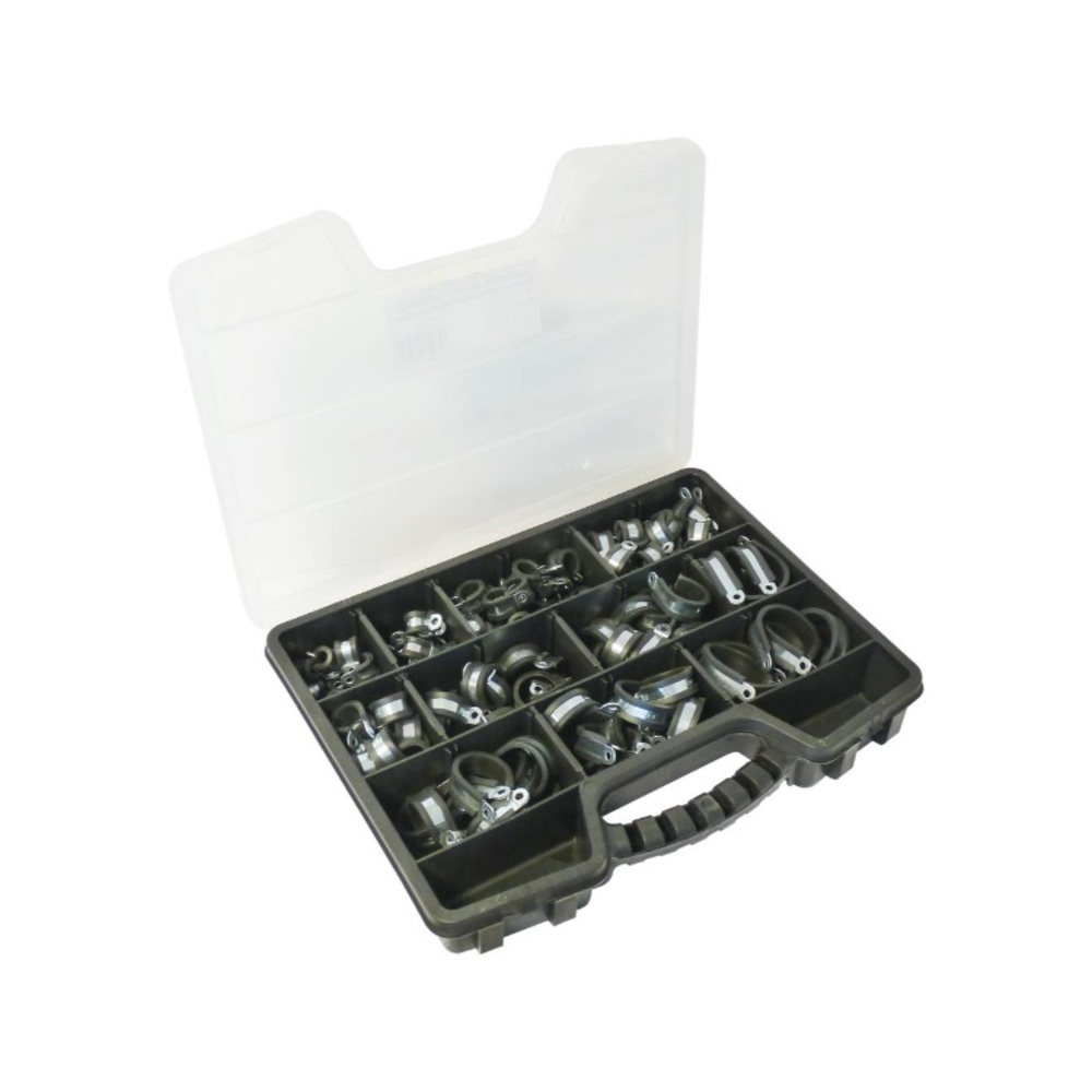 Coffret 125 colliers protection caoutchouc d.8 a 40 EQUINOXE - 26505