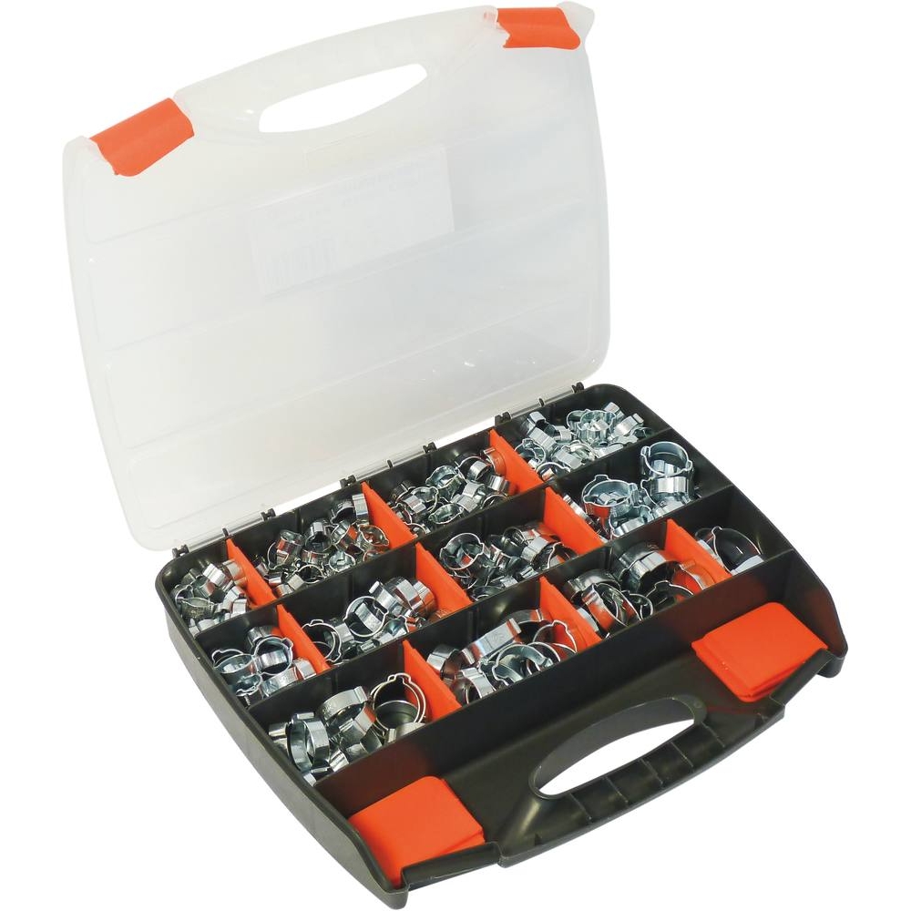 Collier à oreilles de 9 à 34mm - coffret de 345 pcs KLIPPER - 26535