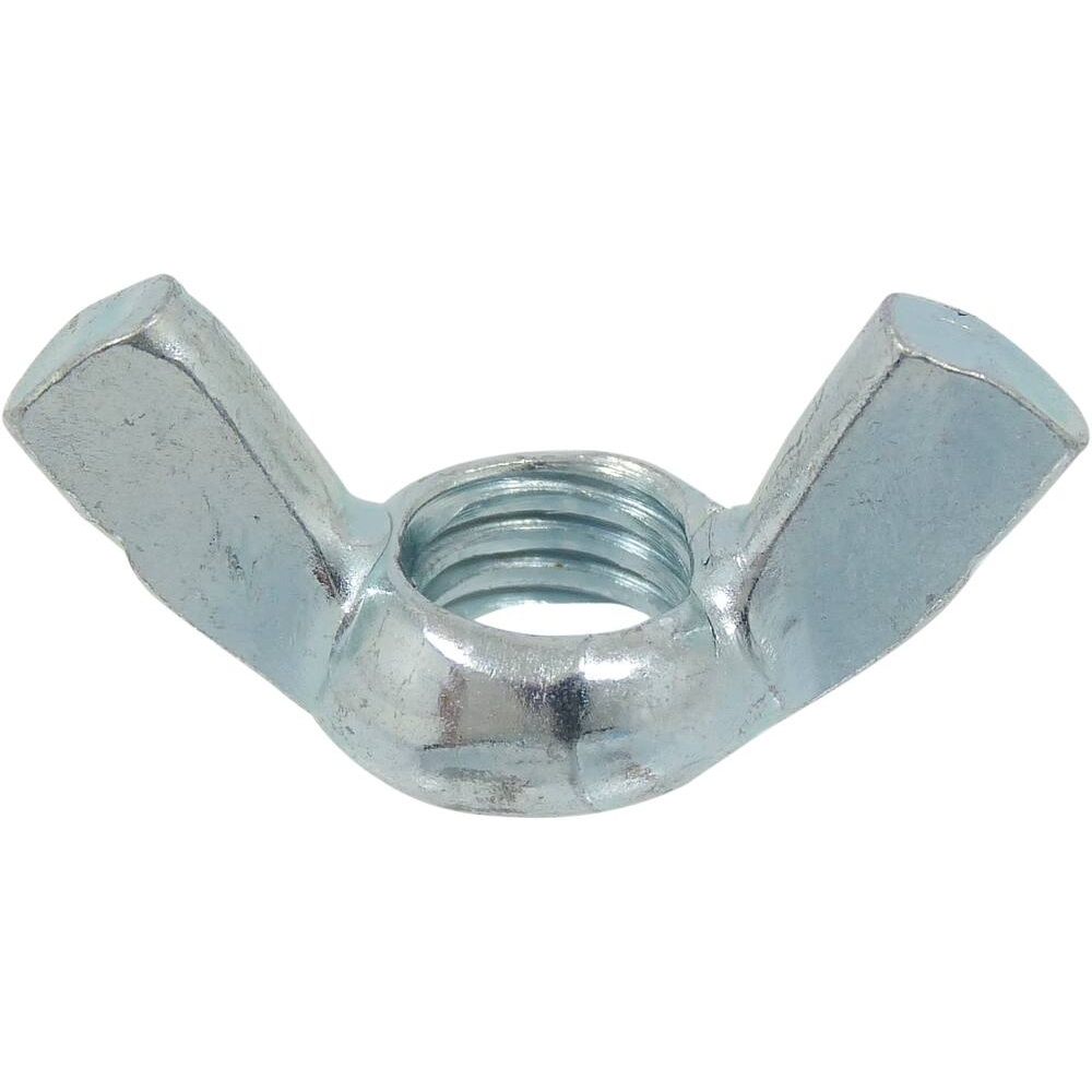 Ecrou à ailettes/papillon zingué blanc M6 - boîte de 200 - KLIPPER - 26713.200