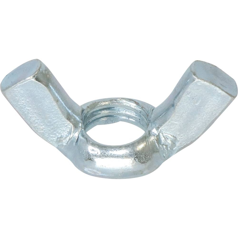 Ecrou à ailettes/papillon zingué blanc M8 - boîte de 100 - KLIPPER - 26714.100