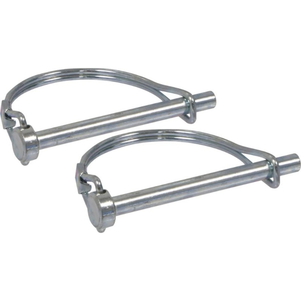 Lot de 2 goupilles a arceau 6x76mm - 2672002