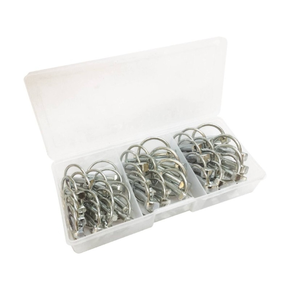 Assortiment 40 goupilles clip 8 / 10 / 11mm EQUINOXE - 26731