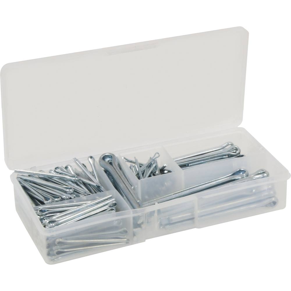 Goupilles fendues de 3 à 8mm - coffret de 290 pcs - 26790