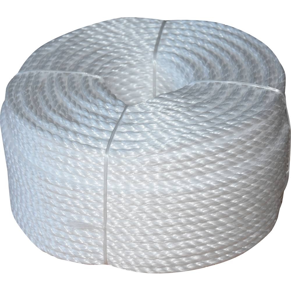 Cordage polypropylène blanc 12mm - couronne de 100m - 27280