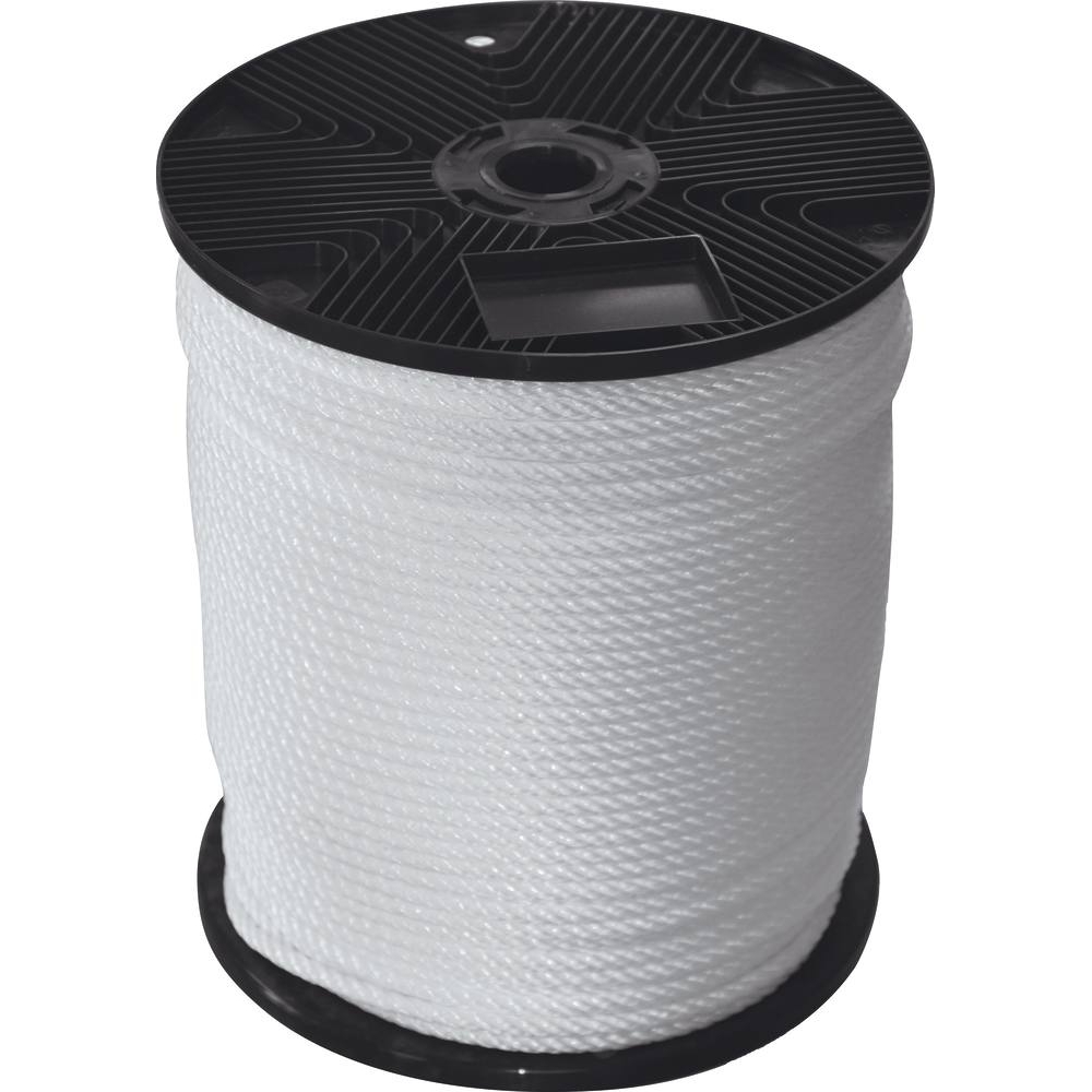 Cordage polypropylène blanc 14mm - bobine présentoir de 48m - 27440